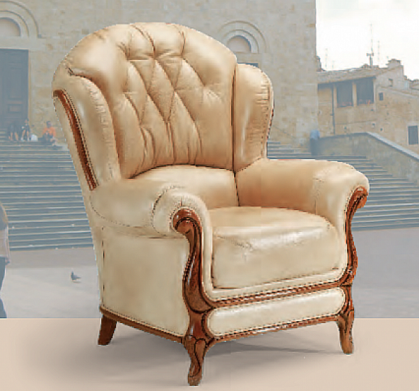 Armchair BM STYLE Roger - 2 factory BM STYLE from Italy. Foto №1