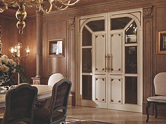 Hinged Wood and Glass Door Martini Interiors Progetto 3 Hinged Wood and Glass Door Martini Interiors Progetto 3 factory MARTINI INTERIORS from Italy