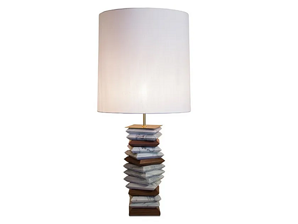 Marble Table Lamp Apache BRABBU factory BRABBU from Italy. Foto №1