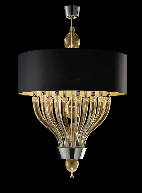 Chandelier Barovier&Toso Pandora 5675/10 factory Barovier&Toso from Italy. Foto №1