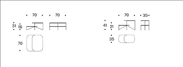 MDF coffee table Haiku Saba factory SABA from Italy. Foto №5