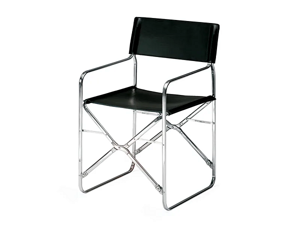 Folding chair April ZANOTTA aluminum lightweight design factory ZANOTTA from Italy. Foto №1