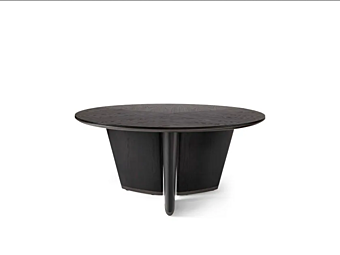 Round wooden table Mistral GIORGETTI