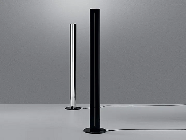 LED Floor Lamp in Aluminium Megaron Collection Artemide A0160W00, A012000, A0160W50, A016050 factory Artemide from Italy. Foto №1