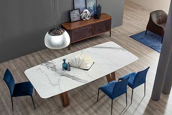 Table TONIN CASA BUTTERFLY 8070 factory TONIN CASA from Italy. Foto №7