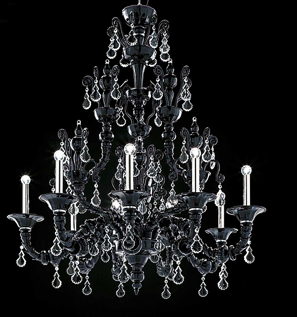 Chandelier Barovier &Toso 5350/18 factory Barovier&Toso from Italy. Foto №3