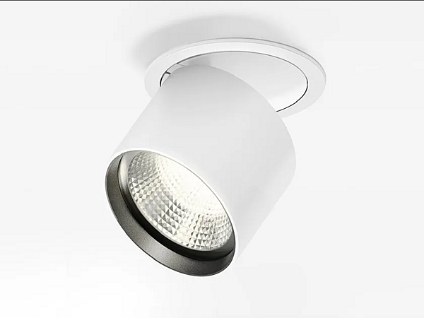 Adjustable Round Aluminium Spotlight Artemide Hoy Spot factory Artemide from Italy. Foto №8