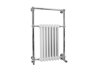 Wall Mounted Vertical Towel Warmer in Brass Gaia Mobili Monterey factory GAIA from Italy