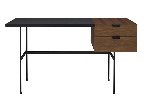 Rectangular wooden writing desk with drawers LIGNE ROSET TANIS 005HCW8N factory LIGNE ROSET from Italy. Foto №1