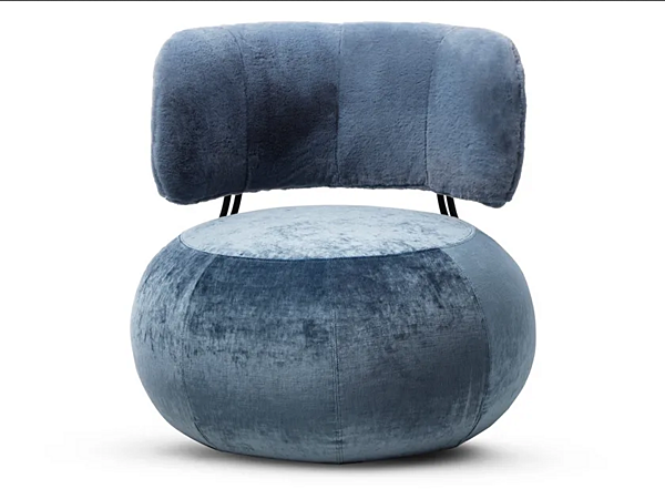 Fabric armchair Baby Geo Saba factory SABA from Italy. Foto №2