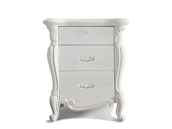 Wooden bedside table with drawers CASA +39 Puccini 7506