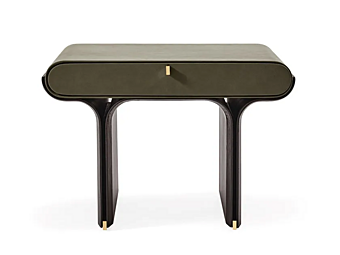 Leather bedside table Stami Night Gallotti Radice Leather bedside table Stami Night Gallotti Radice factory Gallotti & Radice from Italy