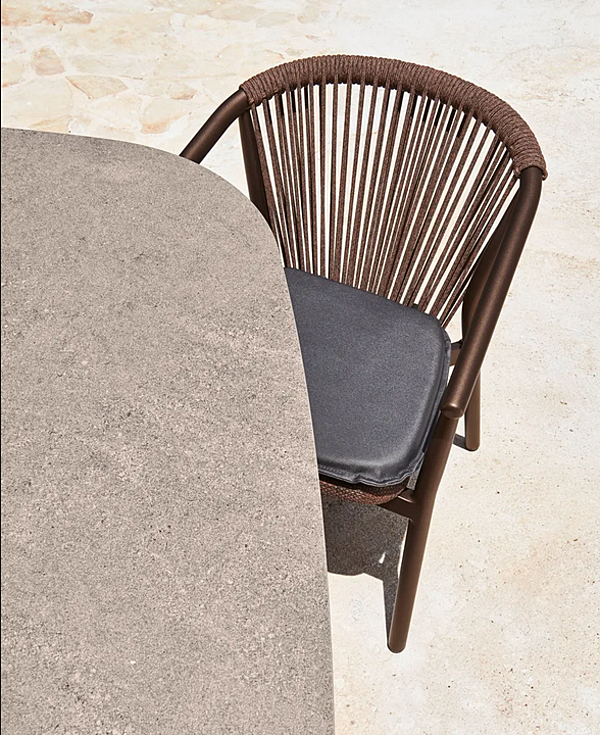 Aluminium garden chair with armrests VARASCHIN Smart 247P/247PS/247PH, 247PL/247PLS/247PLH factory VARASCHIN from Italy. Foto №15