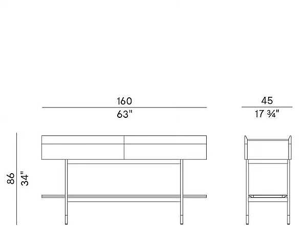 Console POTOCCO 870/CS factory POTOCCO from Italy. Foto №4