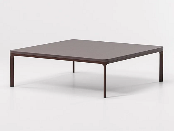 Low square stone coffee table KETTAL Park Life factory KETTAL from Italy. Foto №1