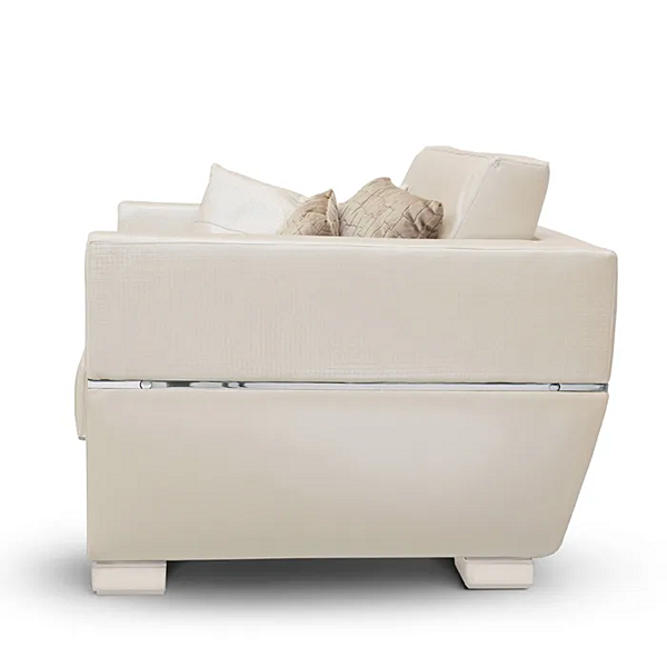 Fabric armchair with armrests Montecarlo MARZORATI factory MARZORATI from Italy. Foto №3