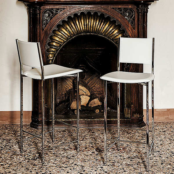 Bar stool CATTELAN ITALIA Cà Nova Design Alessio factory CATTELAN ITALIA from Italy. Foto №1