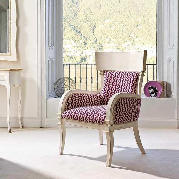 Armchair TONIN CASA NATASHA - 1550A factory TONIN CASA from Italy. Foto №1