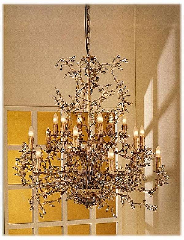 Chandelier MECHINI L202/18 factory MECHINI from Italy. Foto №1