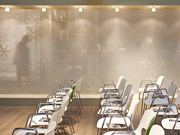 Ceiling Crystal Spotlight Fabbian Cubetto factory Fabbian from Italy. Foto №6