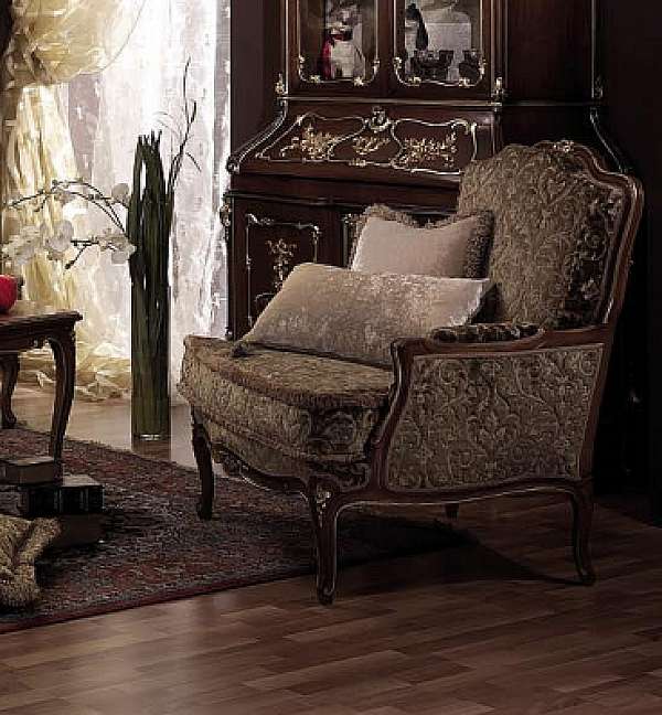 Armchair ASNAGHI INTERIORS PC6521 factory ASNAGHI INTERIORS from Italy. Foto №1