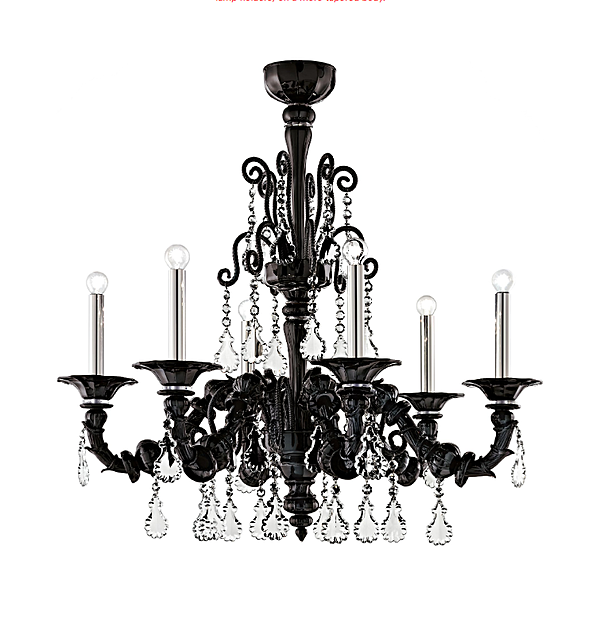 Chandelier Barovier&Toso 5560/06 factory Barovier&Toso from Italy. Foto №1