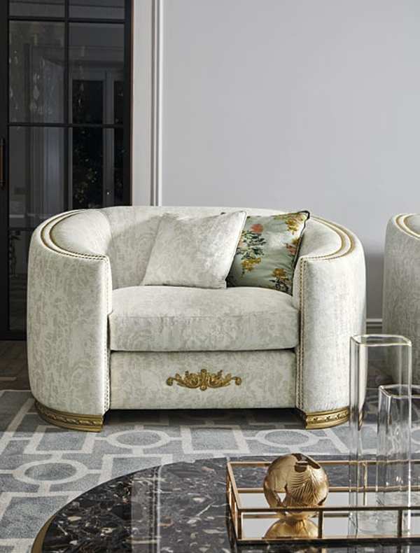 Armchair ANGELO CAPPELLINI ALLURE 34104 factory ANGELO CAPPELLINI from Italy. Foto №1