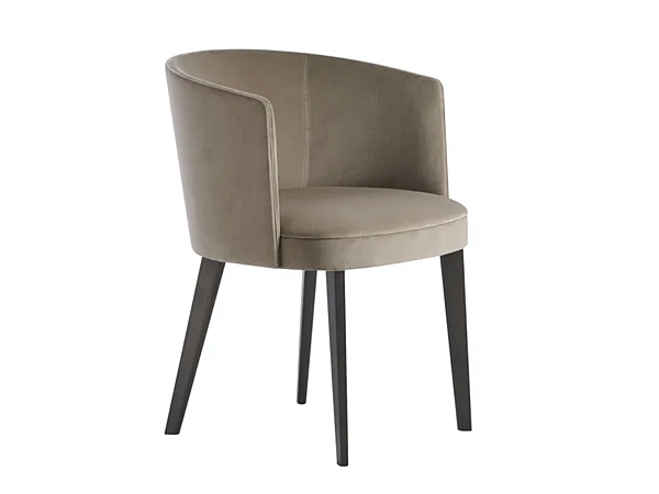 Fabric easy chair with armrests Potocco Lena 903 P 903/P factory POTOCCO from Italy. Foto №1