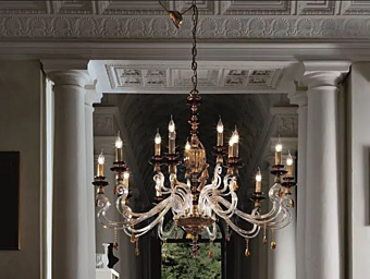 Chandelier with Swarovski crystals Euroluce Lampadari Elsa L10 5 Chandelier with Swarovski crystals Euroluce Lampadari Elsa L10 5 factory EUROLUCE LAMPADARi from Italy