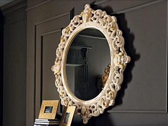 Wall Mounted Framed Mirror Modenese Luxury Interiors 11632 factory MODENESE GASTONE from Italy