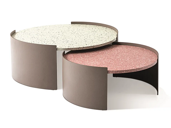 Round Plate Garden Side Table Bowy Outdoor CASSINA factory CASSINA from Italy. Foto №1
