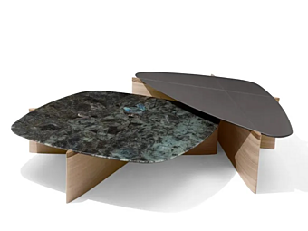 Low Ash Coffee Table GIORGETTI Griffe 71570, 71571, 71560, 71561, ...