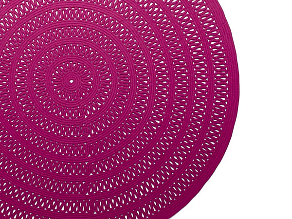 Round Wool Rug Solid Color PAOLA LENTI SHANG factory PAOLA LENTI from Italy. Foto №2