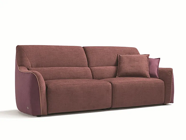 Recliner 3-Seater Fabric Sofa Egoitaliano Puffy Collection factory Egoitaliano from Italy. Foto №1