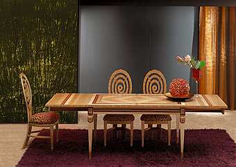 Extending dining table in wood CARPANELLI Piccolo Grande Tavolo factory CARPANELLI from Italy