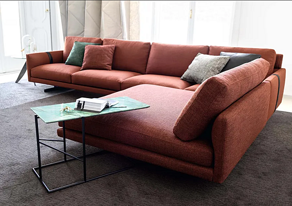 Rectangular marble side table BertO King factory BertO from Italy. Foto №6