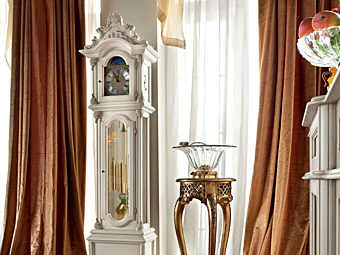 Pendulum Solid Wood Clock Modenese Luxury Interiors 12656 factory MODENESE GASTONE from Italy