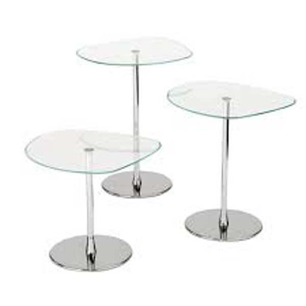 Coffe table DESALTO Mixit Glass - small table 291 factory DESALTO from Italy. Foto №4
