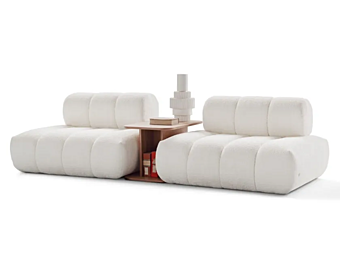 Modular fabric sofa with soft back KOI Marinelli Home M1380