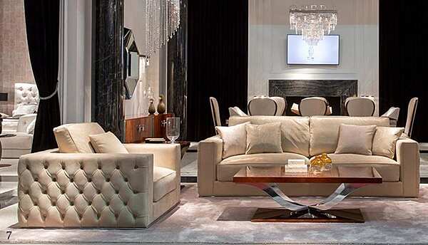 Armchair ANGELO CAPPELLINI Opera RAIMOND 40221 factory OPERA CONTEMPORARY from Italy. Foto №3