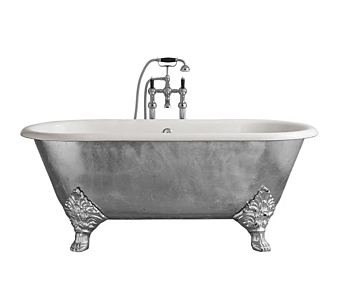 Freestanding silver leaf bathtub Gentry Home Carlton Silver Freestanding silver leaf bathtub Gentry Home Carlton Silver factory Gentry Home from Italy