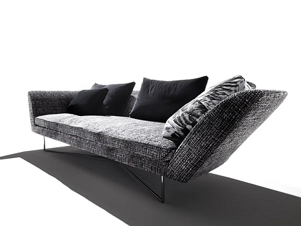 Fabric sofa with upholstered back ERBA ITALIA Little Wing factory ERBA ITALIA from Italy. Foto №1