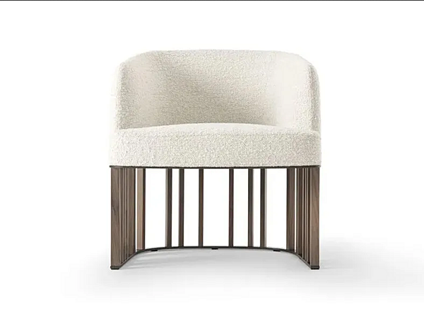 Fabric easy chair with removable cover GIORGETTI HERO factory GIORGETTI from Italy. Foto №4