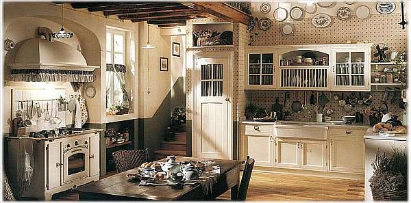 Kitchen MARCHI GROUP Old England factory MARCHI CUCINE from Italy. Foto №1