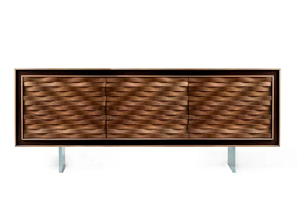 Solid Wood Sideboard with Doors DALE Quadra A 112 factory DALE from Italy. Foto №3