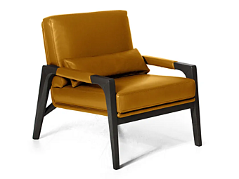 Leather armchair with armrests Formitalia Romina ROMINA