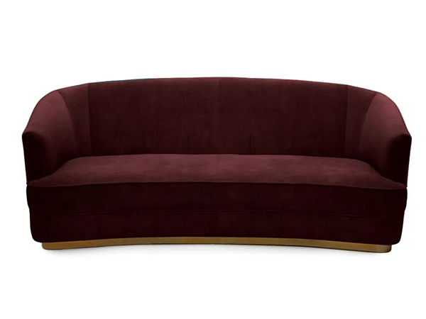 3-seater velvet sofa Saari BRABBU factory BRABBU from Italy. Foto №7