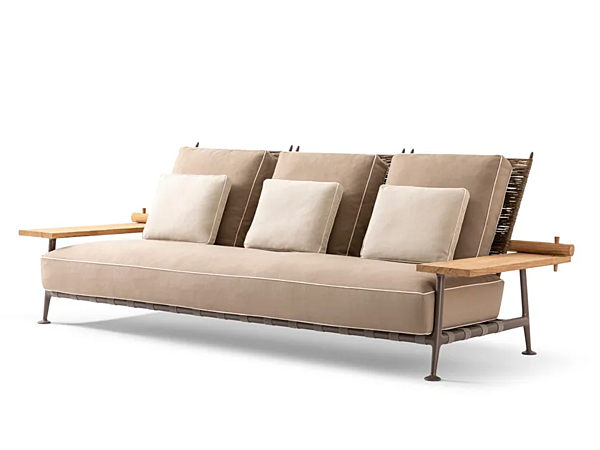 Fabric garden sofa CASSINA 239 Fenc-e Nature factory CASSINA from Italy. Foto №4