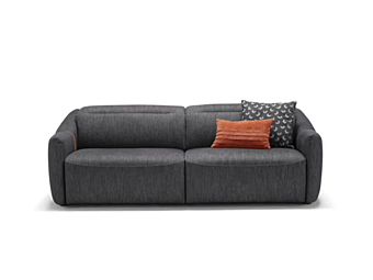 Recliner 3 Seater Fabric Sofa Pacha Egoitaliano