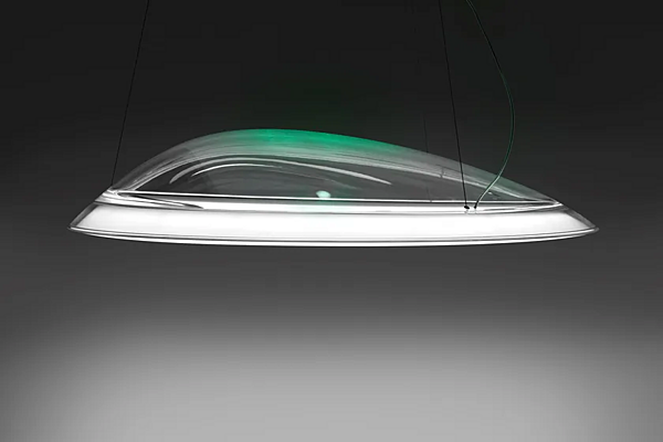 LED RGB pendant lamp PMMA Ameluna Artemide 1402010app factory Artemide from Italy. Foto №10